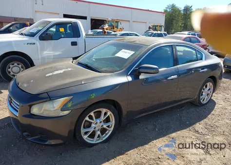 2012 Nissan Maxima 3.5 S из США, поврежденный, VIN 1N4AA5AP5CC810159